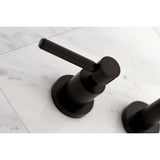 Concord Two-Handle 3-Hole Wall Mount Roman Tub Faucet