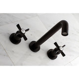Millennium Two-Handle 3-Hole Wall Mount Tub Faucet