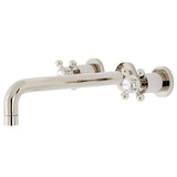 Metropolitan Two-Handle 3-Hole Wall Mount Tub Faucet