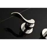 NuWave Two-Handle 3-Hole Wall Mount Tub Faucet