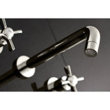 Millennium Two-Handle 3-Hole Wall Mount Tub Faucet