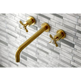 Essex Two-Handle 3-Hole Wall Mount Roman Tub Faucet