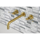 Kaiser Two-Handle 3-Hole Wall Mount Roman Tub Faucet