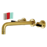 Kaiser Two-Handle 3-Hole Wall Mount Roman Tub Faucet