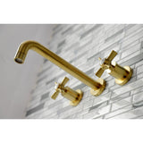 Millennium Two-Handle 3-Hole Wall Mount Tub Faucet