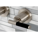 Kaiser Two-Handle 3-Hole Wall Mount Roman Tub Faucet