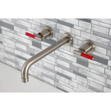 Kaiser Two-Handle 3-Hole Wall Mount Roman Tub Faucet