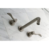 NuWave Two-Handle 3-Hole Wall Mount Tub Faucet