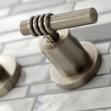 Milano Two-Handle 3-Hole Wall Mount Roman Tub Faucet