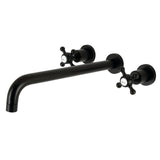 Metropolitan Two-Handle 3-Hole Wall Mount Tub Faucet