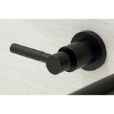 Kaiser Two-Handle 3-Hole Wall Mount Tub Faucet