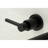 Concord Two-Handle 3-Hole Wall Mount Tub Faucet