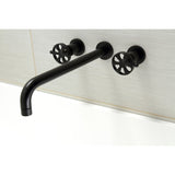 Belknap Two-Handle 3-Hole Wall Mount Tub Faucet