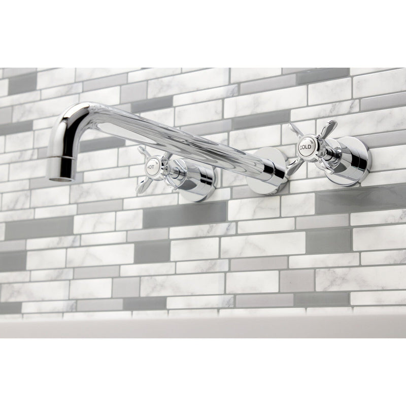 Essex Two-Handle 3-Hole Wall Mount Tub Faucet