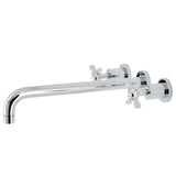 Essex Two-Handle 3-Hole Wall Mount Tub Faucet