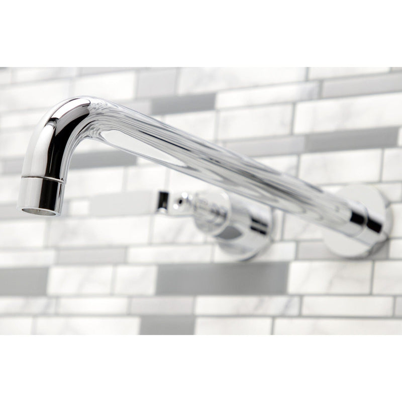 Whitaker Two-Handle 3-Hole Wall Mount Tub Faucet