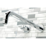 Milano Two-Handle 3-Hole Wall Mount Roman Tub Faucet