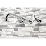 Hamilton Two-Handle 3-Hole Wall Mount Tub Faucet