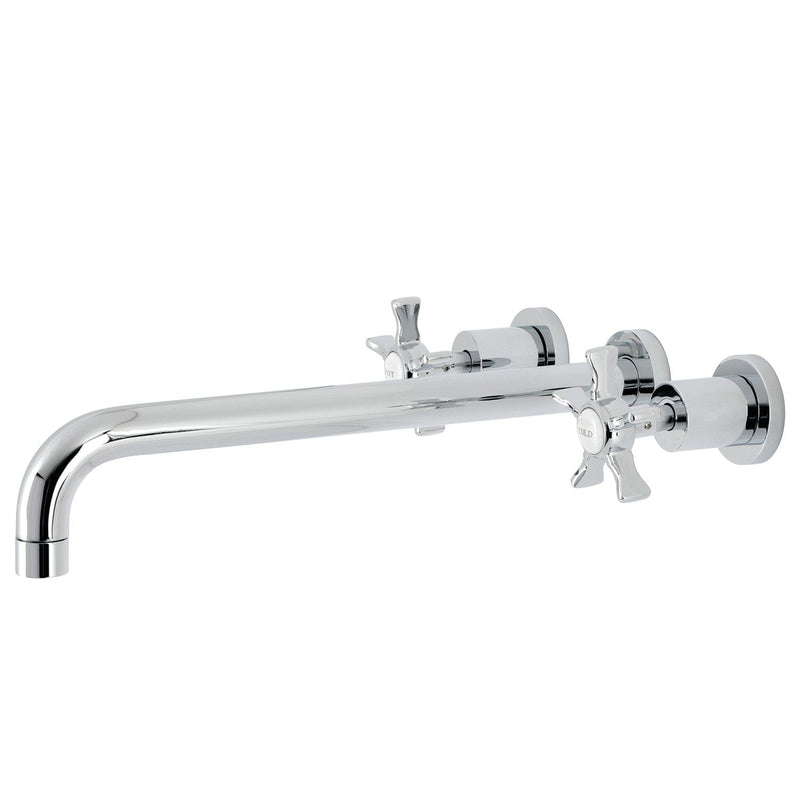 Hamilton Two-Handle 3-Hole Wall Mount Tub Faucet