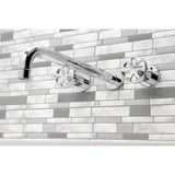 Belknap Two-Handle 3-Hole Wall Mount Tub Faucet