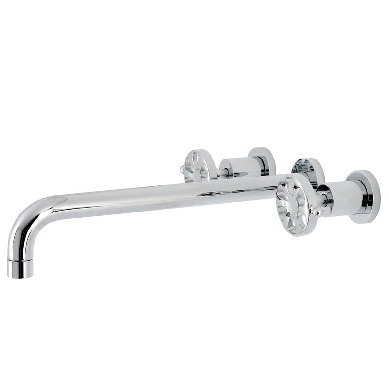 Belknap Two-Handle 3-Hole Wall Mount Tub Faucet
