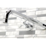 Millennium Two-Handle 3-Hole Wall Mount Tub Faucet