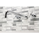 Millennium Two-Handle 3-Hole Wall Mount Tub Faucet