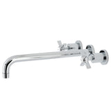 Millennium Two-Handle 3-Hole Wall Mount Tub Faucet