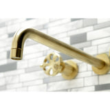 Belknap Two-Handle 3-Hole Wall Mount Tub Faucet