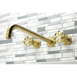 Belknap Two-Handle 3-Hole Wall Mount Tub Faucet