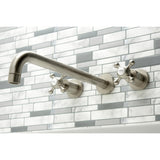 Metropolitan Two-Handle 3-Hole Wall Mount Tub Faucet