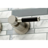 Kaiser Two-Handle 3-Hole Wall Mount Tub Faucet