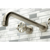 Belknap Two-Handle 3-Hole Wall Mount Tub Faucet