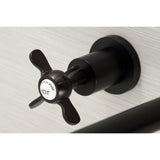 Essex Two-Handle 3-Hole Wall Mount Tub Faucet