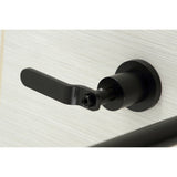 Whitaker Two-Handle 3-Hole Wall Mount Tub Faucet