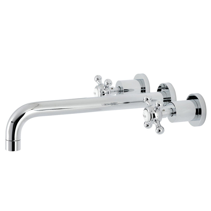 Metropolitan Two-Handle 3-Hole Wall Mount Tub Faucet
