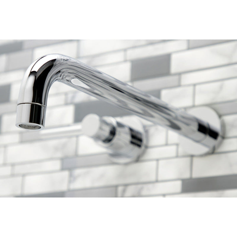 Concord Two-Handle 3-Hole Wall Mount Roman Tub Faucet
