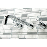 Concord Two-Handle 3-Hole Wall Mount Roman Tub Faucet