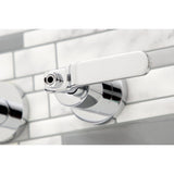 Whitaker Two-Handle 3-Hole Wall Mount Tub Faucet