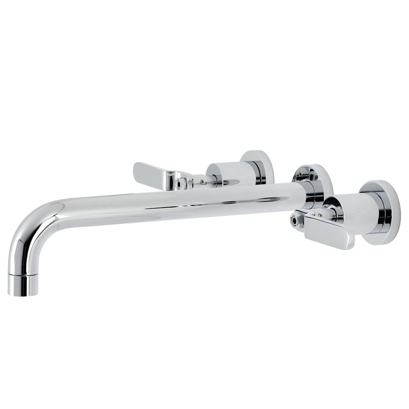 Whitaker Two-Handle 3-Hole Wall Mount Tub Faucet