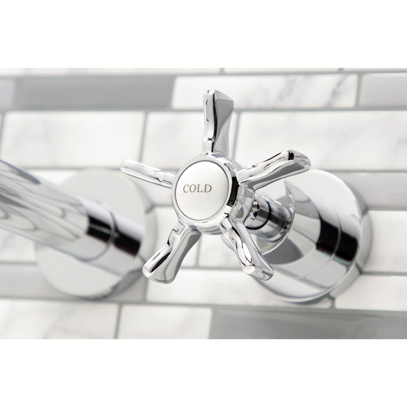 Hamilton Two-Handle 3-Hole Wall Mount Tub Faucet