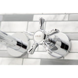 Hamilton Two-Handle 3-Hole Wall Mount Tub Faucet