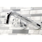 Belknap Two-Handle 3-Hole Wall Mount Tub Faucet