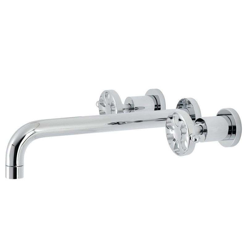 Belknap Two-Handle 3-Hole Wall Mount Tub Faucet