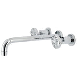 Belknap Two-Handle 3-Hole Wall Mount Tub Faucet