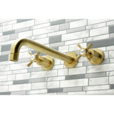 Essex Two-Handle 3-Hole Wall Mount Tub Faucet