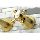 Metropolitan Two-Handle 3-Hole Wall Mount Tub Faucet