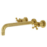 Metropolitan Two-Handle 3-Hole Wall Mount Tub Faucet