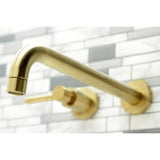 Concord Two-Handle 3-Hole Wall Mount Roman Tub Faucet