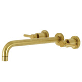 Concord Two-Handle 3-Hole Wall Mount Roman Tub Faucet